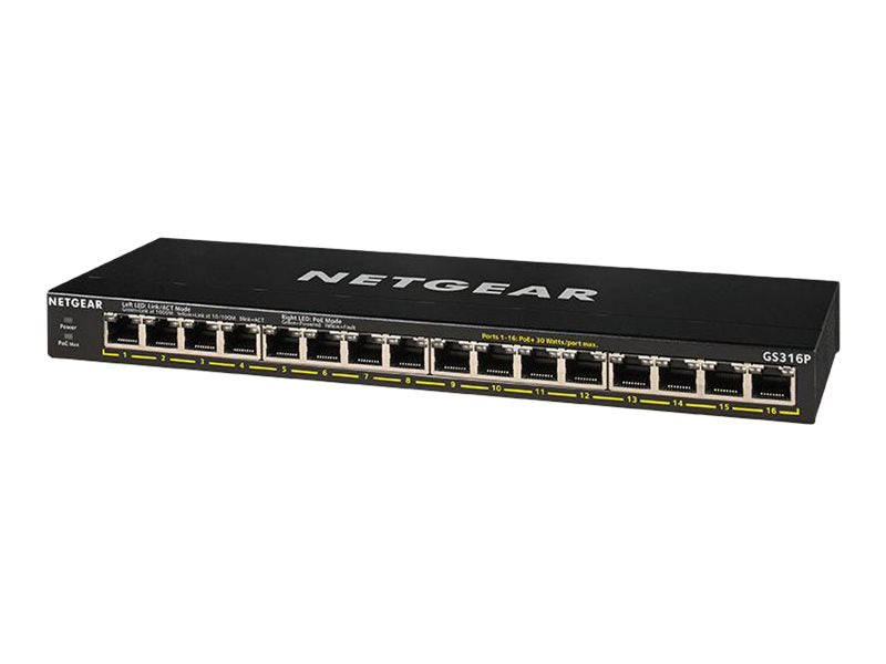 16Port GBPoE+Unmnged Switch 115W+FlexPoE