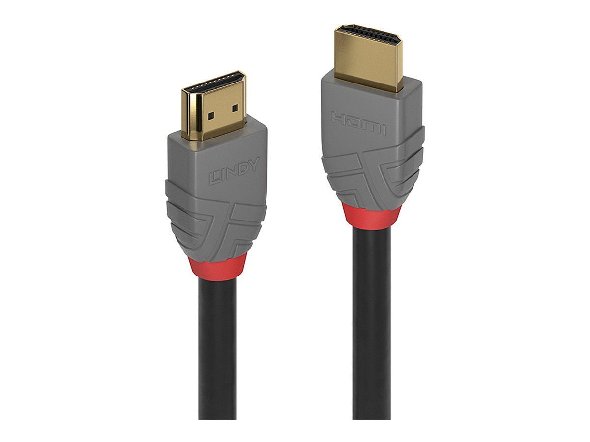 LINDY 15m Standard HDMI Cablel Anthra Line HDMI Male to Male