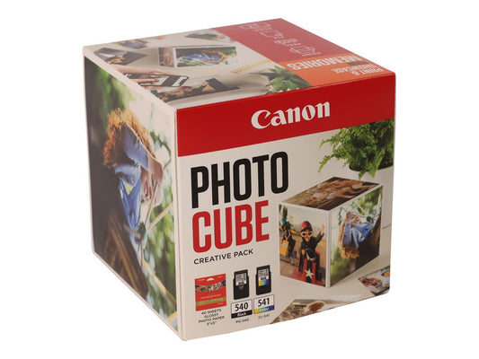 CANON PG-540/CL-541 Ink Cartridge Photo Cube Creative Pack White Orange