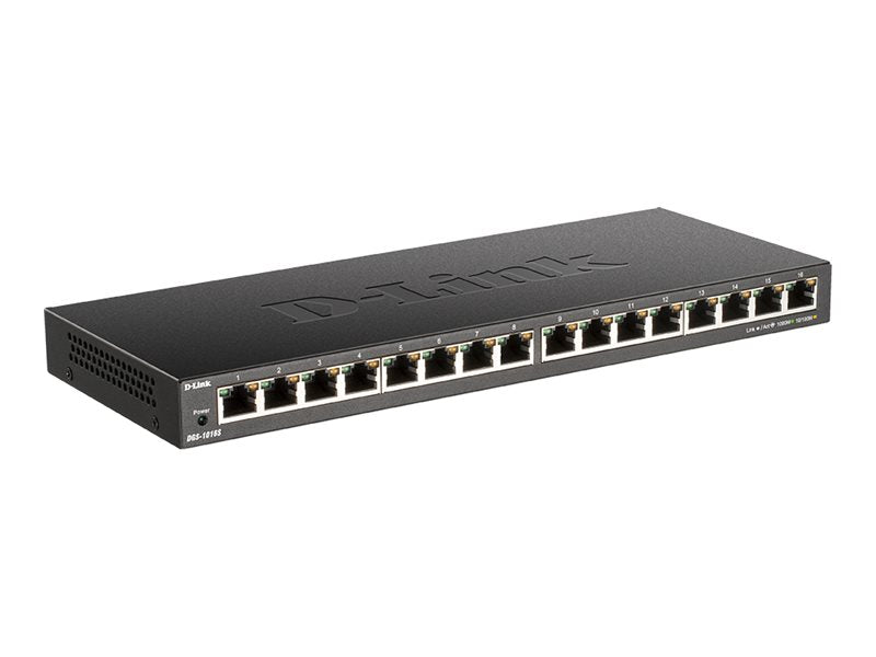 16-Port 10/100/1000Mbps Unmanaged Gigabi