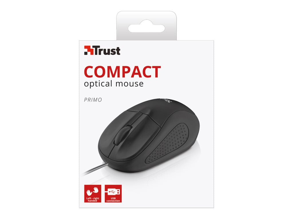 TRUST Souris sans fil compacte PRIMO Bluetooth - noire