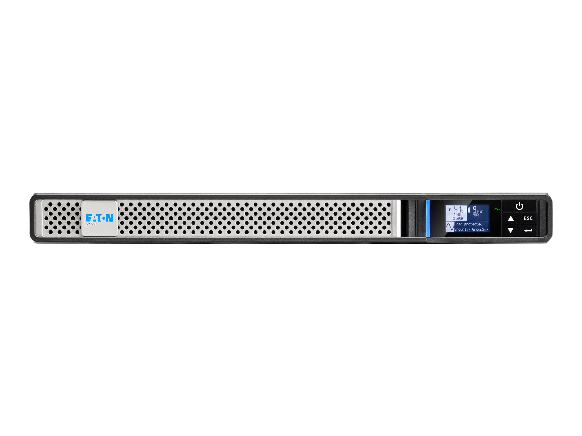 Eaton 5P 650i Rack 1U Netpack G2
