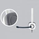 LOGITECH Stereo Headset H150 Headset on-ear wired coconut