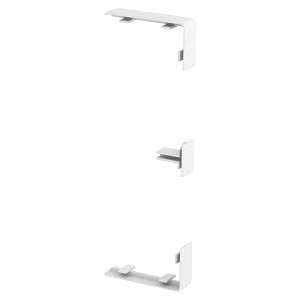 OBO ECLISSE COUVRE-JOINT POUR GOULOTTE RAPID 45-2 GK 100x53 PVC BLANC