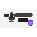 LOGITECH Extended Warranty Extended service agreement 1 year for medium room solution with Rally Bar and Tap