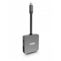 URBAN FACTORY HUBEE LIGHT USB-C MINI STATION WITH 100W POWER DELIVERY