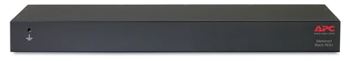APC Metered Rack PDU AP7821B Rack AC 100-240V Ethernet 10/100 input IEC 60320 C20 oc 8 power IEC 60320 C13 1U 2.4m cord