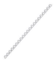 FELLOWES anneaux plastiques 8mm blanc x 25pk