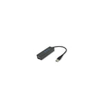 MCL 4 ports USB 3.0 hub - Black