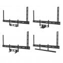 NEOMOUNTS AV2-500BL Kit vidÃ©obar 43-110p - VESA - max 10 kg - universel
