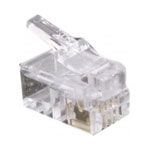Connecteur à sertir 4P4C RJ9 UTP Téléphonie - lot de 10