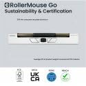 CONTOUR DESIGN Souris RollerMouse Go et station d accueil pour RollerMouse Go