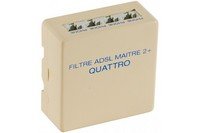 Filtre ADSL maître pour rail DIN