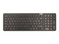 URBAN FACTORY Clavier Bluetooth & 2.4GHZ avec batterie rechargeable (micro usb) AZERTY