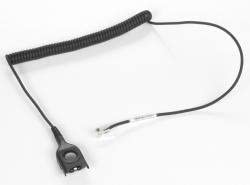 EPOS CSTD 08 Standard headset connection cable Code 08 with EasyDisconnect to Modular Plug RJ 9