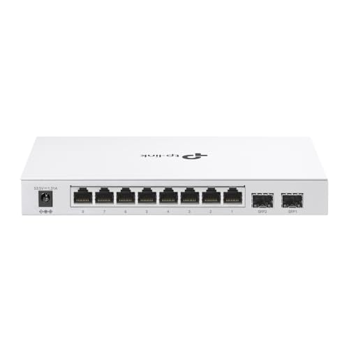 10-Port Gigabit Smart Switch with 8-Port