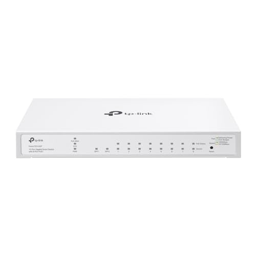 10-Port Gigabit Smart Switch with 8-Port