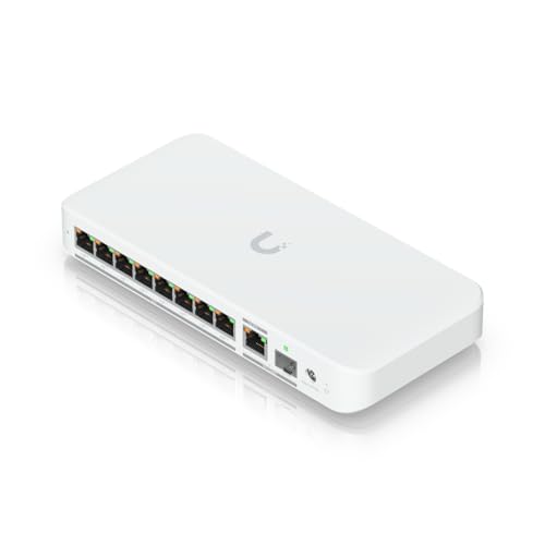 Ubiquiti UniFi Flex 2.5G PoE Géré L2 2.5G Ethernet (100/1000/2500) Connexion Ethernet, supportant l'alimentation via ce port (PoE) Montage sur le bureau ou sur