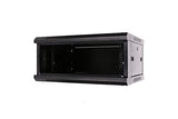 Extralink 4U 600X450 WALL-MOUNTED RACKMOUNT CABINET BLACK Rack monté sur le mur Noir