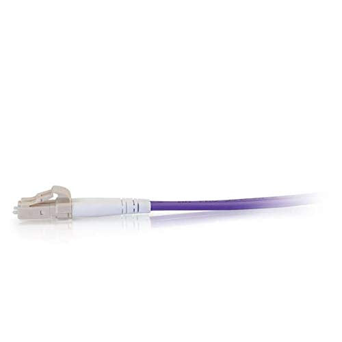 Cbl/2m LC/LC OM4 LSZH Fibre Patch-Violet