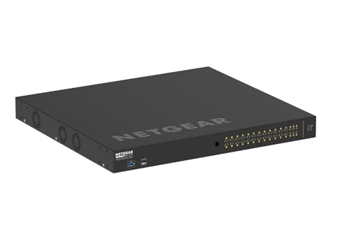 NETGEAR M4250-26G4F-POE+ Switch AV 24P GigaPoE+ & 4 SFP 300W