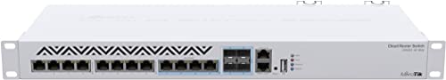 Mikrotik CRS312-4C+8XG-RM commutateur réseau L3 10G Ethernet (100/1000/10000) 1U Blanc
