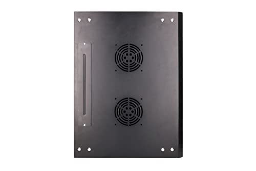 Extralink 4U 600X450 WALL-MOUNTED RACKMOUNT CABINET BLACK Rack monté sur le mur Noir