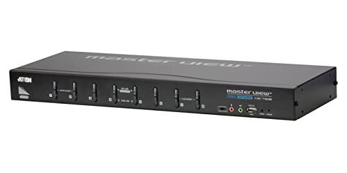 8-Port USB DVI/Audio KVM Switch