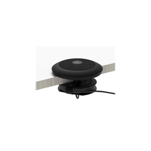 LOGITECH Rally Mic Pod Mount Microphone desktop mount matte black for LOGITECH Rally Rally Plus