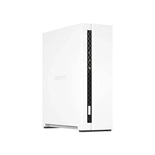 QNAP TS-133 1 bay ARM 1.8GHz Quad core 1xSATA 6Gb/s 2Go DDR4 1xGbE 1xUSB3.2 Gen1 and 1xUSB2.0
