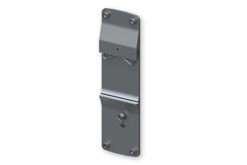 TELTONIKA NETWORKS TSW1 rear panel with DIN rail holder