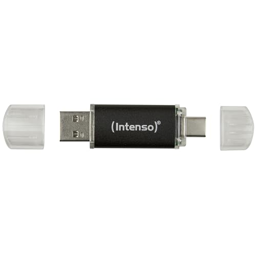 INTENSO Clé USB  3.2 Twist Line - 128 Go Type-C et Type-A