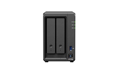 SYNOLOGY DS725+ 2-Bay Diskstation AMD Ryzen Embedded R1600 4Go DDR4 ECC SODIMM