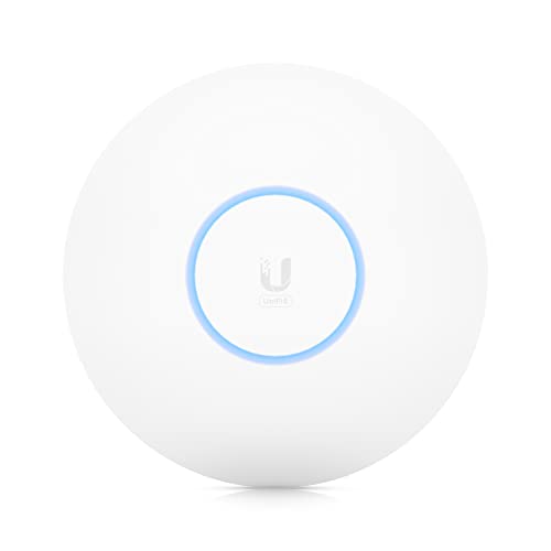 Ubiquiti Networks U6-PRO point d'acces réseaux locaux sans fil 4800 Mbit/s Blanc Connexion Ethernet, supportant l'alimentation via ce port (PoE)