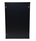 Extralink 18U 600X600 WALL-MOUNTED RACKMOUNT CABINET BLACK Rack monté sur le mur Noir