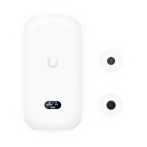 Low-profile 4K PoE camera with a wide-an