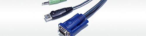 ATEN 4-Port USB VGA/Audio Cable KVM Switch