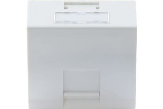 DEXLAN Plastron 45X45 incline 30° 1 port RJ45 CAT 6A STP