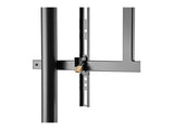 NEOMOUNTS Mobile Flat Screen Floor Stand stand+trolley height: 152-169cm 37-85p Black