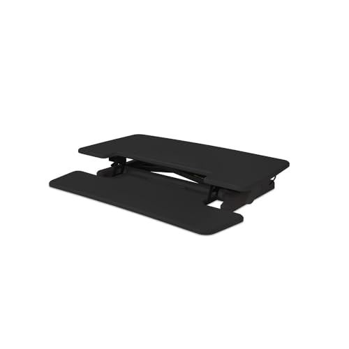 BAKKERELKHUISEN Support bureau assis-debout Riser 2 Noir