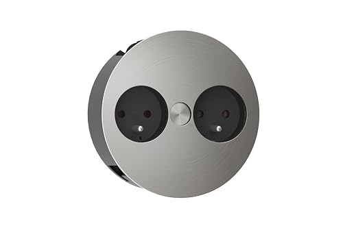 BACHMANN Multiprise encastrable TWIST 2 prises