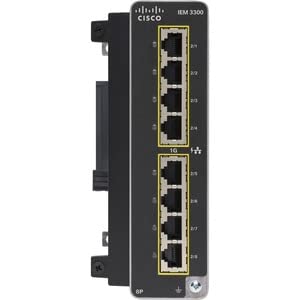 CISCO Catalyst IE3300 w/ 8 GE PoE+ Copper ports Expansion Module