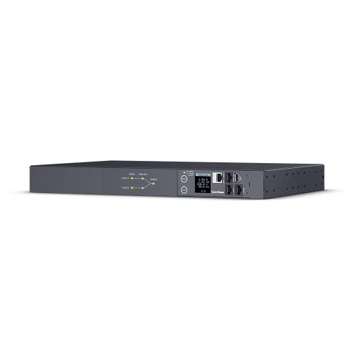 CyberPower PDU44004 unité de distribution d'énergie 12 sortie(s) CA 1U Noir