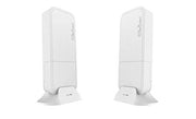 Mikrotik RBWAPG-60ADKIT point d'acces réseaux locaux sans fil 1000 Mbit/s Blanc Connexion Ethernet, supportant l'alimentation via ce port (PoE)
