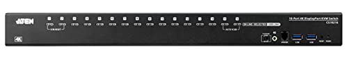 ATEN CS19216-AT-G commutateur écran, clavier et souris Noir