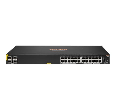 HPE Aruba 6100 Managed 24G 4SFP+ PoE+ 370W Switch