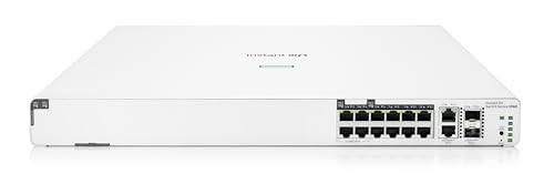 HPE Networking Instant On 1960 Commutateur Géré 4 x 2.5GBase T + 8 x 100/1000/10GBase T + 2 x 100/1000/10GBase T + 2 x 10 Gigabit
