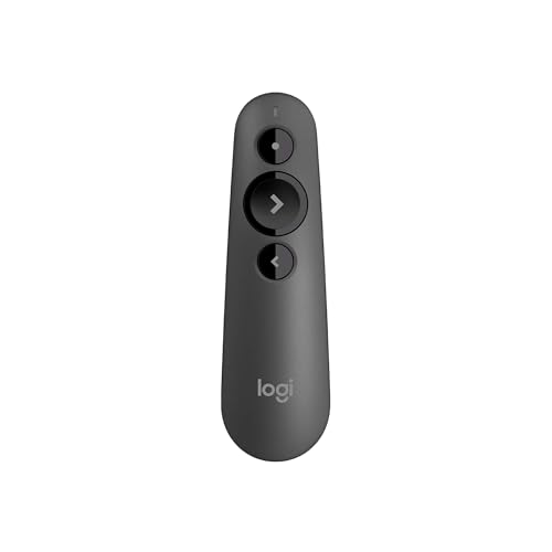 Logitech R500 télécommande Bluetooth/RF Gris