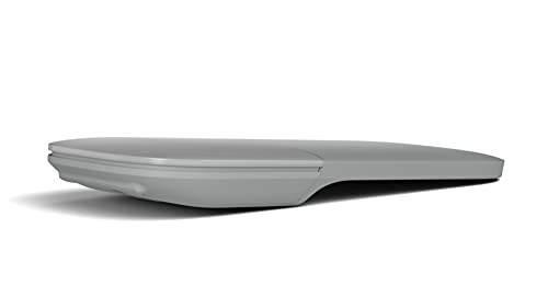 MICROSOFT Surface - Arc Mouse - Souris Arc Bluetooth 4.1 - 2 Boutons - Sans fil - 2 Piles AAA incluses - Grise