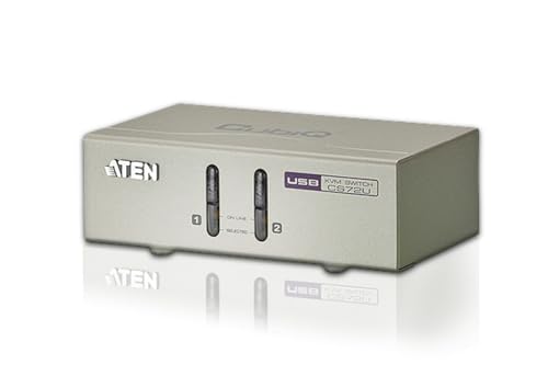 Aten CS72U-AT 2-Port USB VGA/Audio Commutateur KVM
